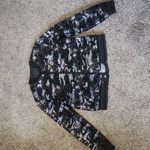 Sanctuary camouflage sequined jacket